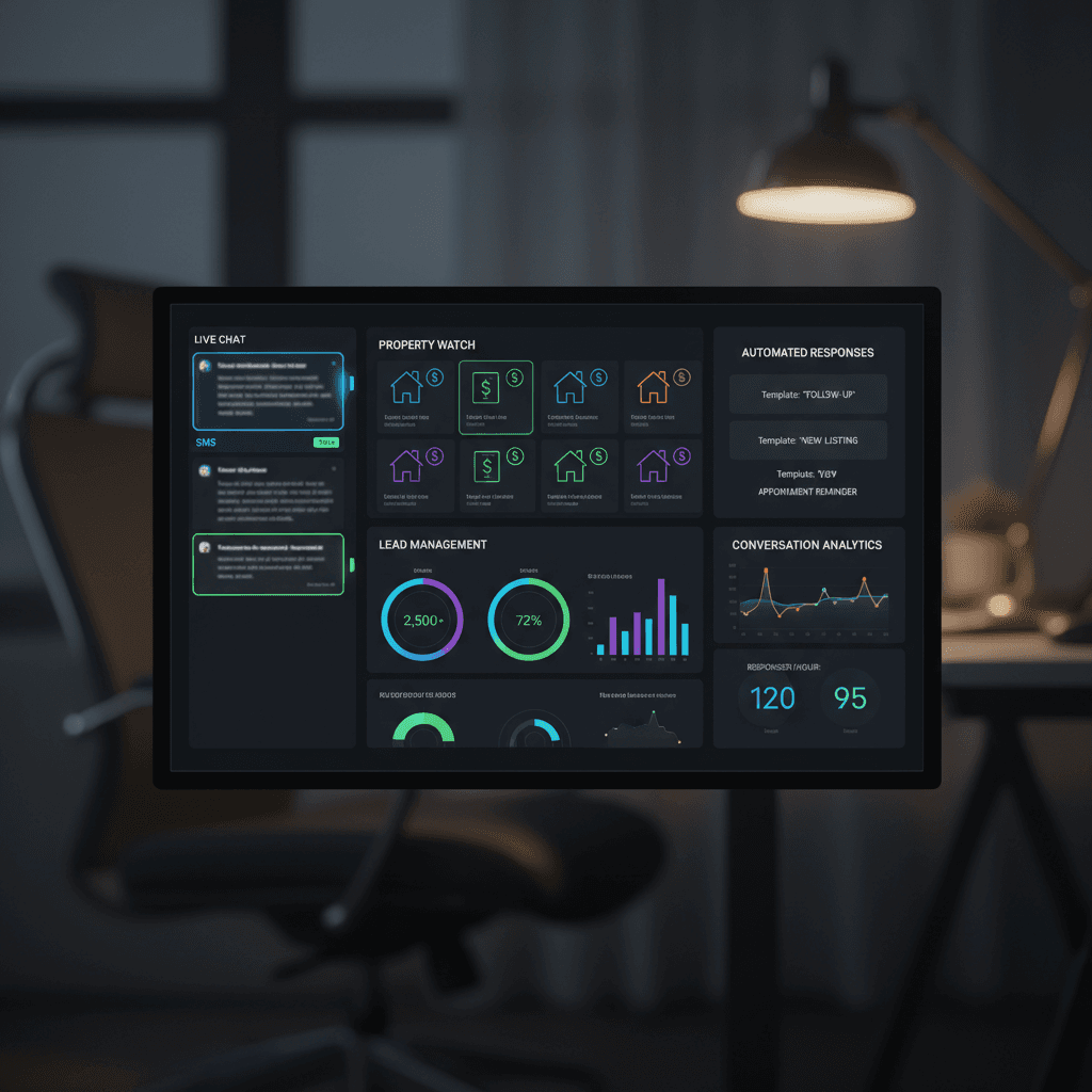 Cognivex AI receptionist dashboard interface