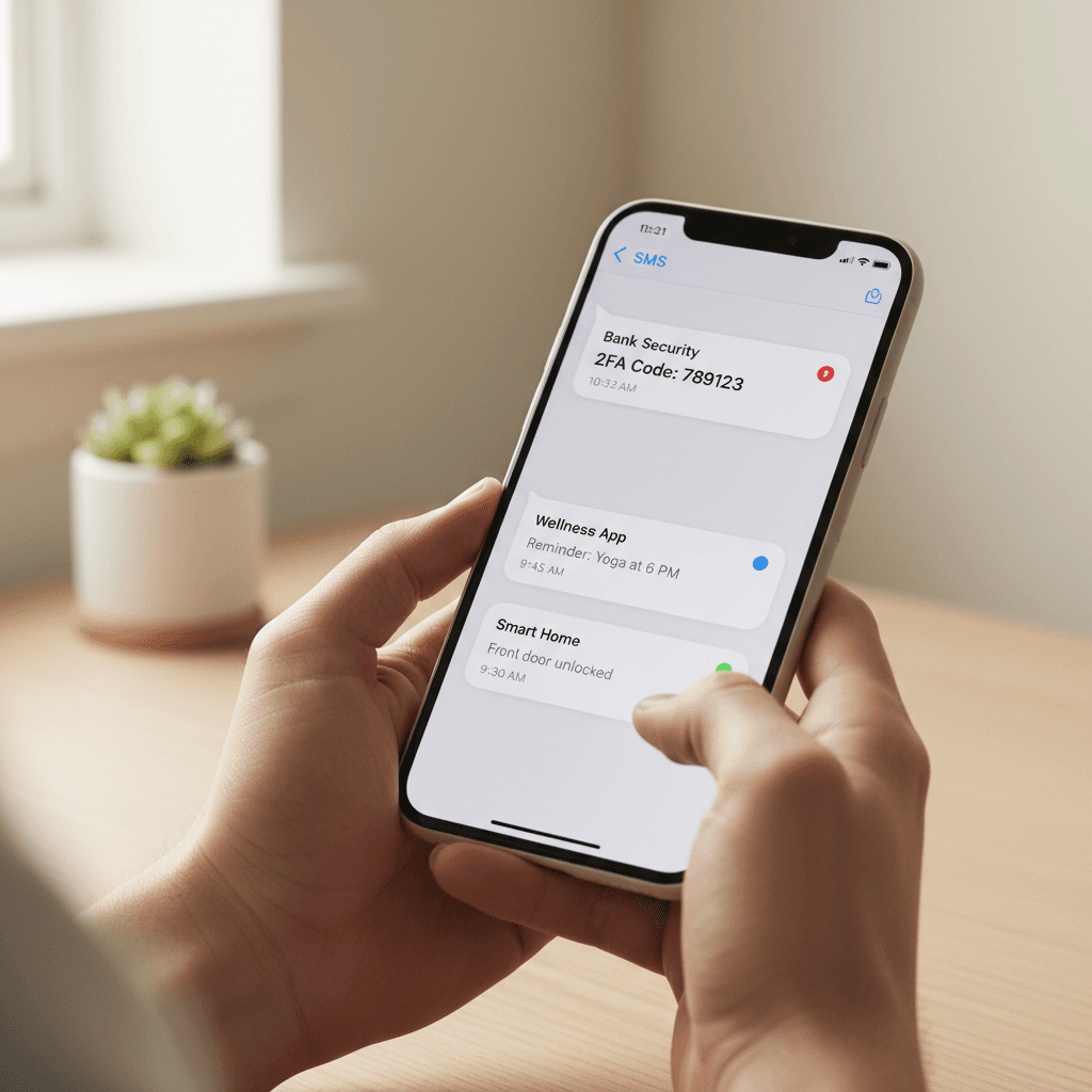Instant SMS quote delivery on mobile phone